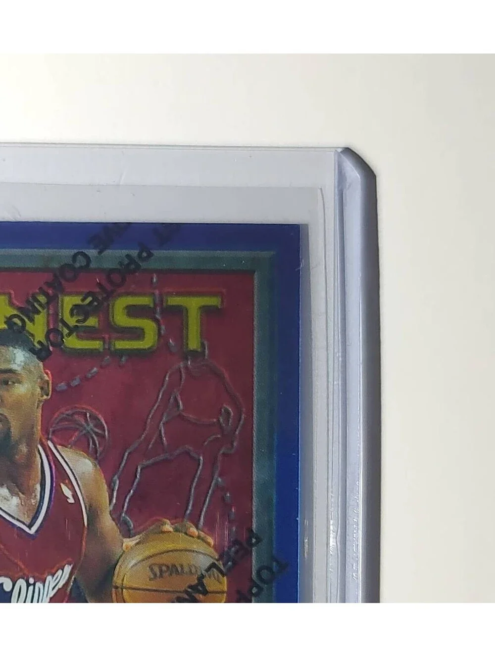 Rodney Rogers 1995-96 Topps Finest NBA #238 Card Clippers